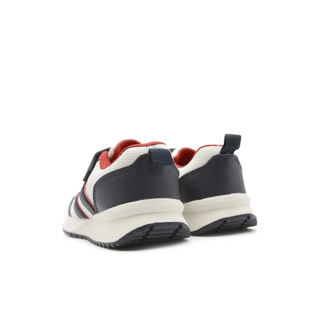 Playeras marino y blanco con velcro