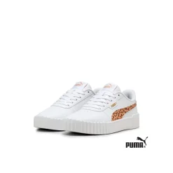 Puma Carina 3.0 Animal Jr blancas