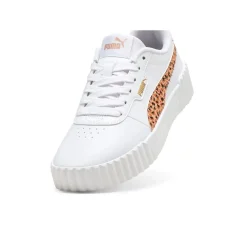 Puma Carina 3.0 Animal Jr blancas