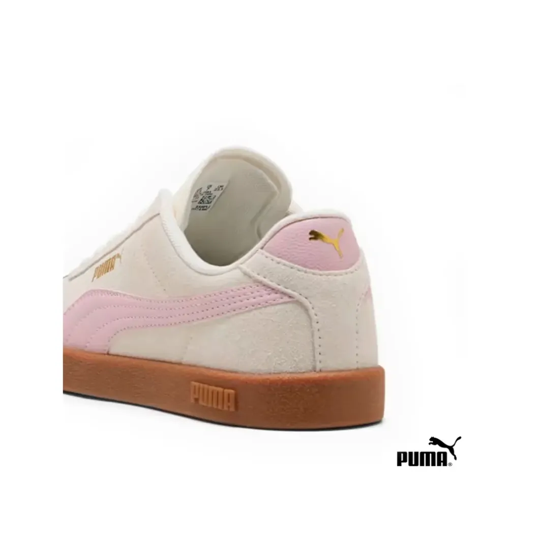 Puma Club II beige y malva