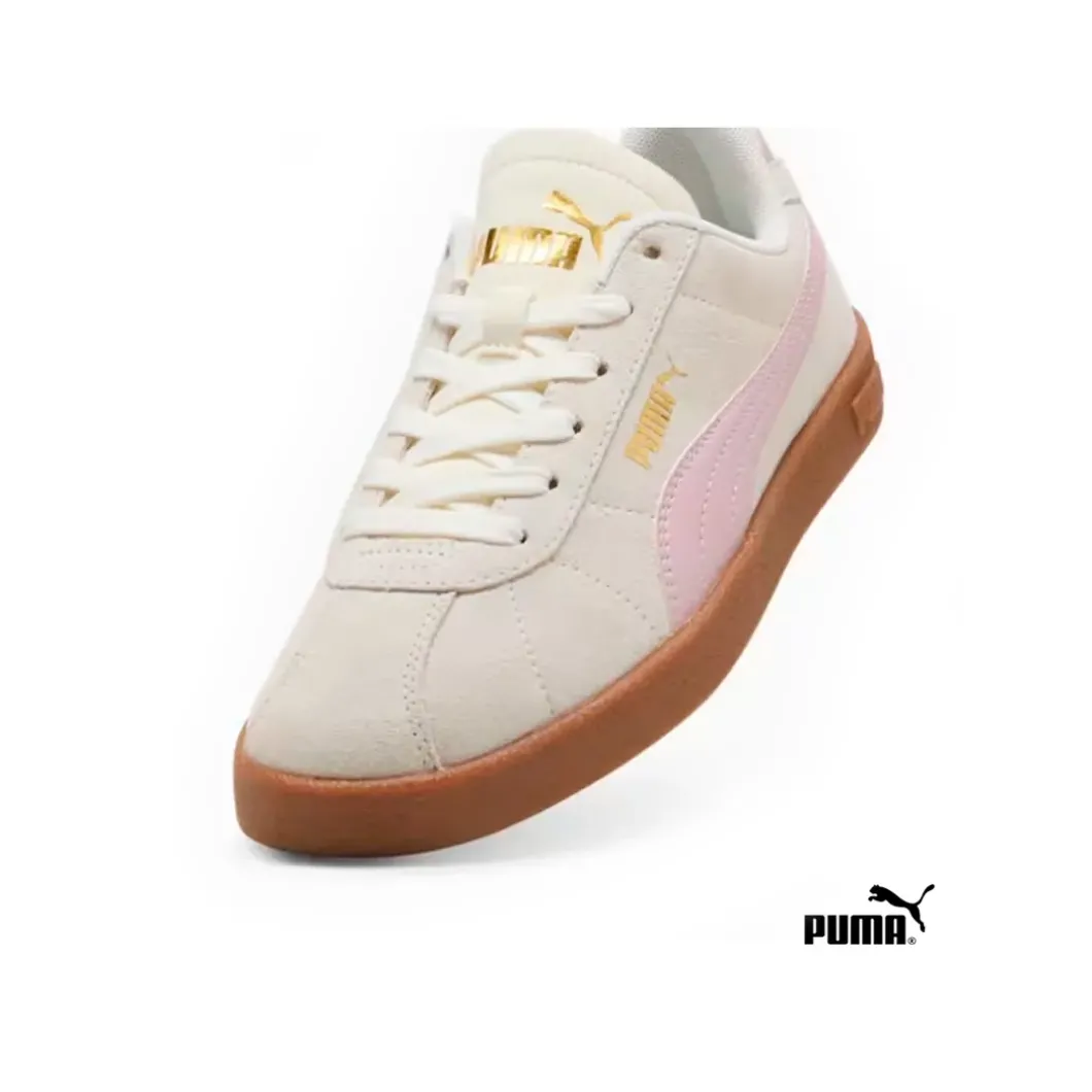 Puma Club II beige y malva