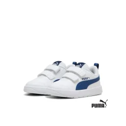 Puma Courtflex V3 V PS Blanco-Azul