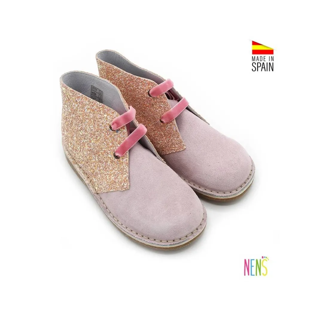 SAFARI NENS GLITTER ROSA
