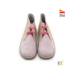 SAFARI NENS GLITTER ROSA