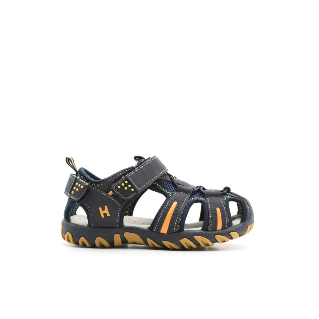 Sandalia 400120 marino/amarillo