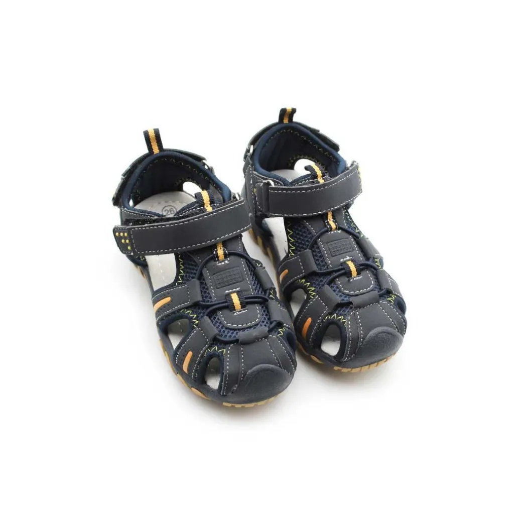 Sandalia 400120 marino/amarillo