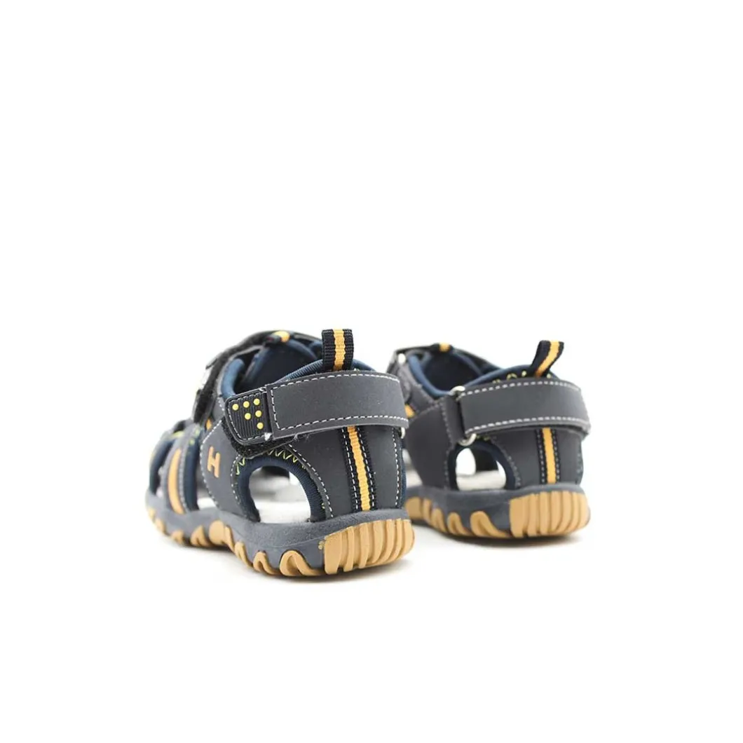 Sandalia 400120 marino/amarillo