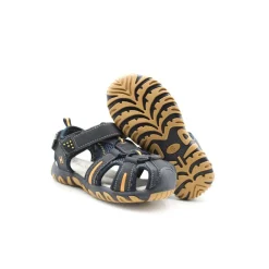 Sandalia 400120 marino/amarillo