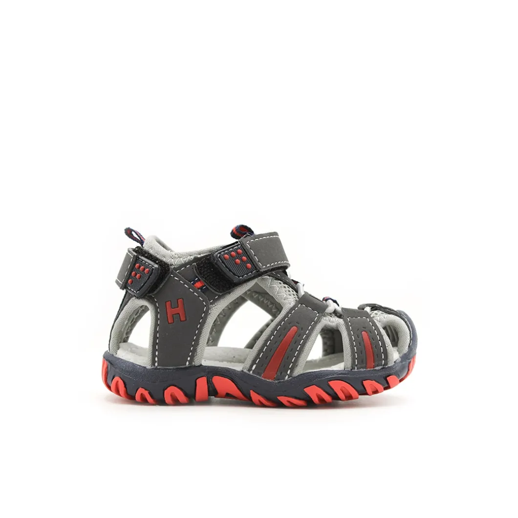 Sandalia 400120 marino/rojo