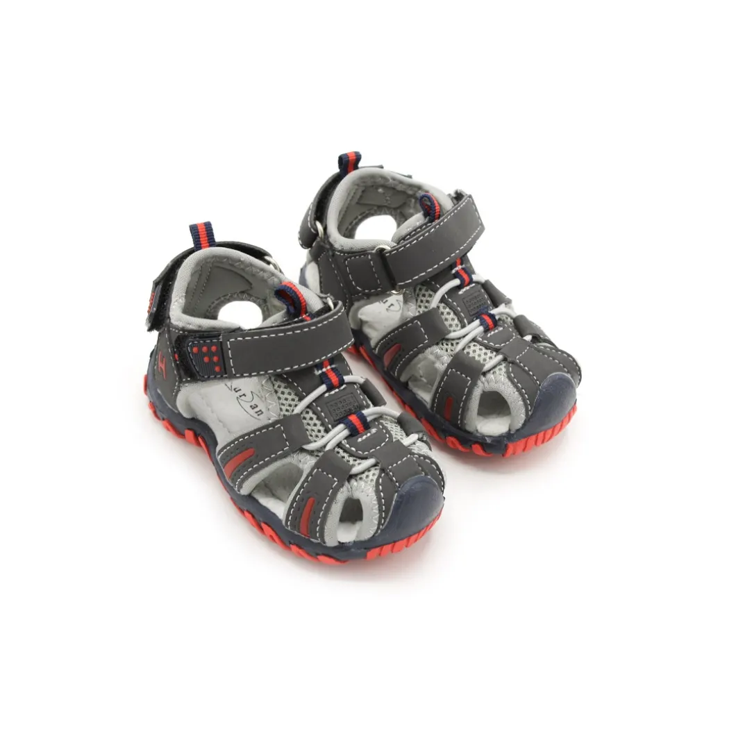 Sandalia 400120 marino/rojo