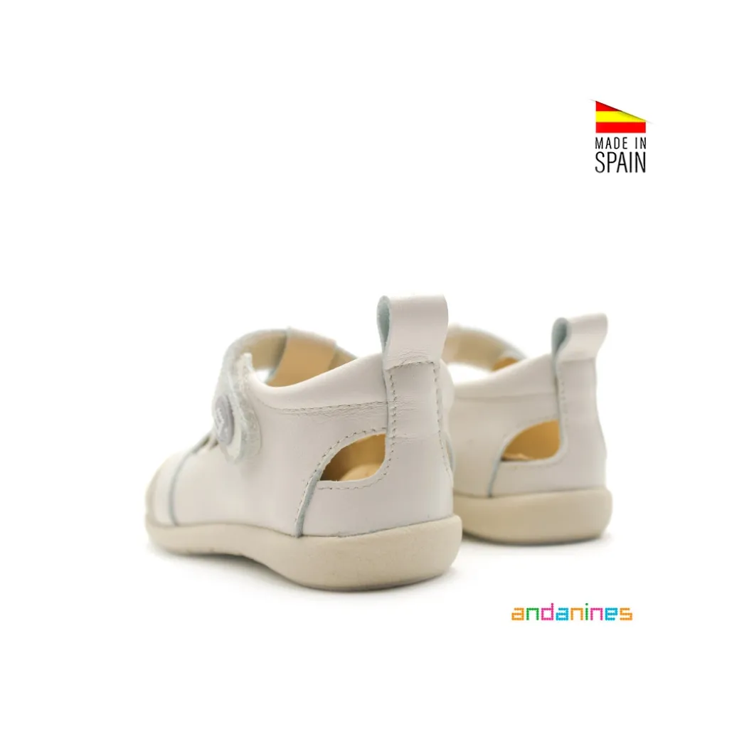 Sandalia Barefoot Andanines beige