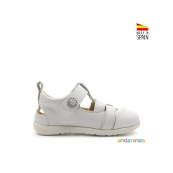 Sandalia Barefoot Andanines blanco