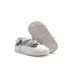 Sandalia barefoot piel blanca