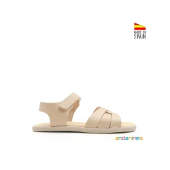Sandalia beige flex Andanines