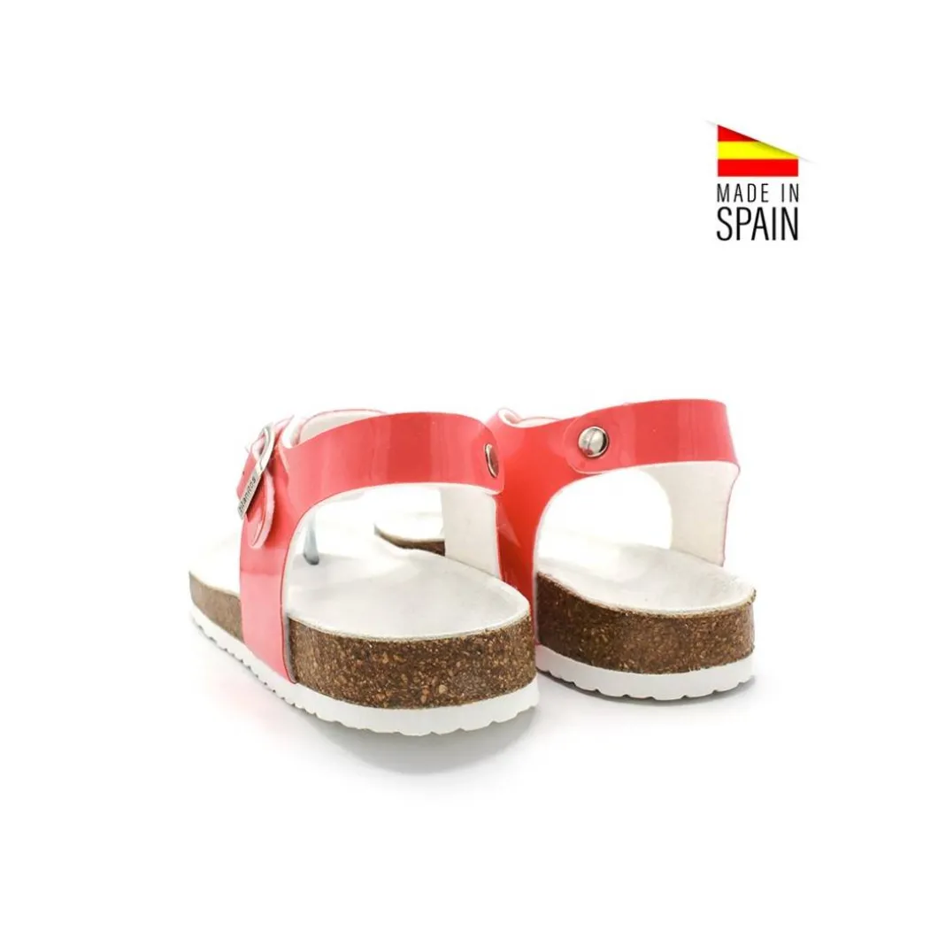 SANDALIA BIO ESCLAVA CHAROL