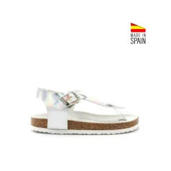 SANDALIA BIO ESCLAVA PLATA