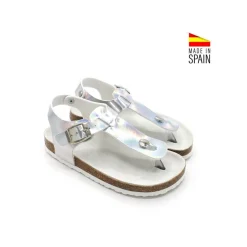 SANDALIA BIO ESCLAVA PLATA