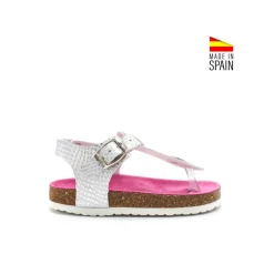 SANDALIA BIO ESCLAVA SNAKE PLATA