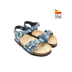 SANDALIA BIO NIÑO STAR AZUL