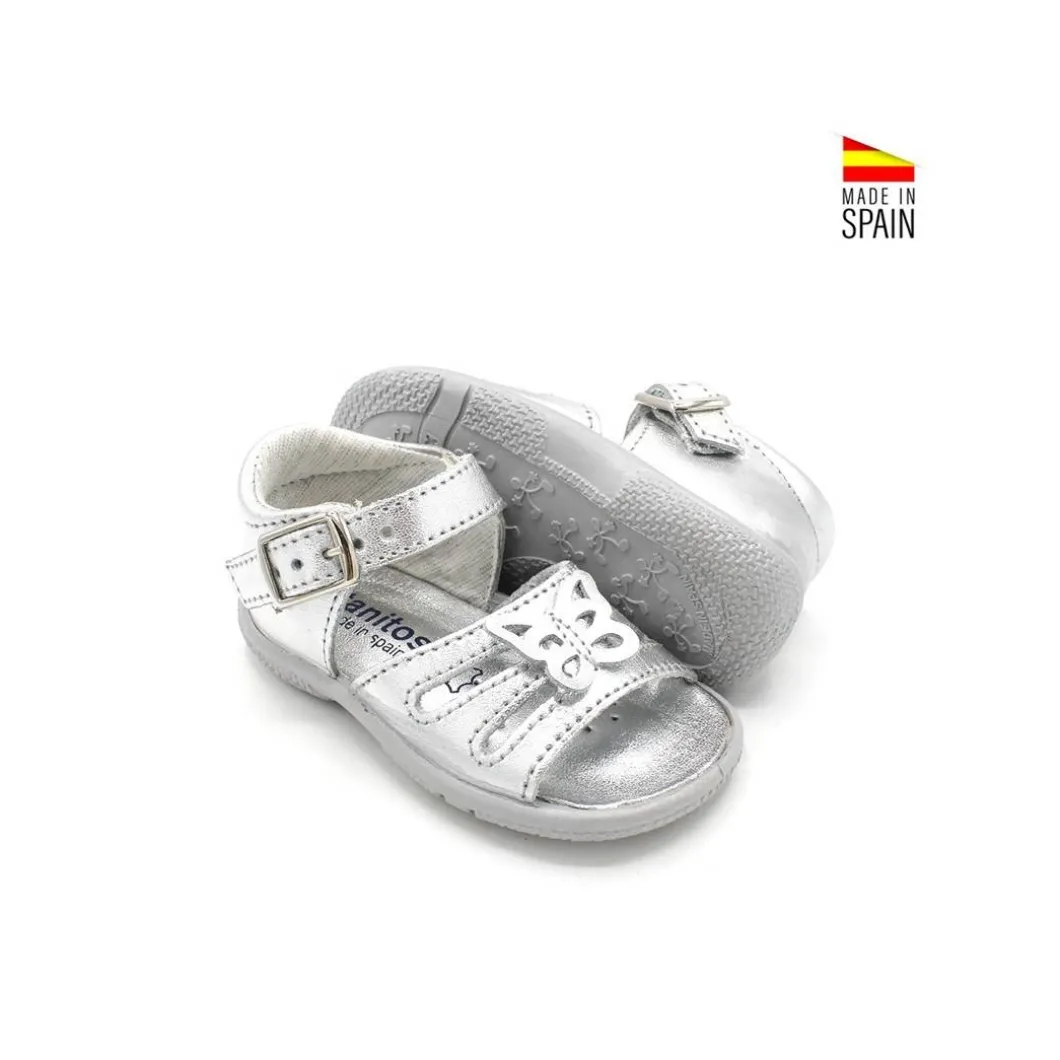 SANDALIA BUTTERFLY PLATA