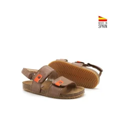 SANDALIA CLIC CAMEL