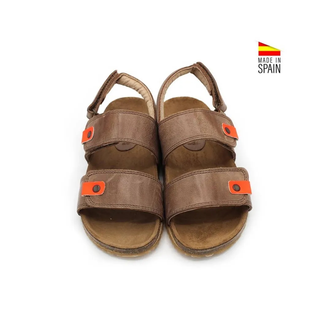 SANDALIA CLIC CAMEL