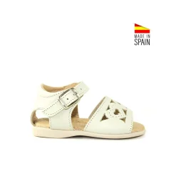 SANDALIA CORAZÓN 5014 BEIGE