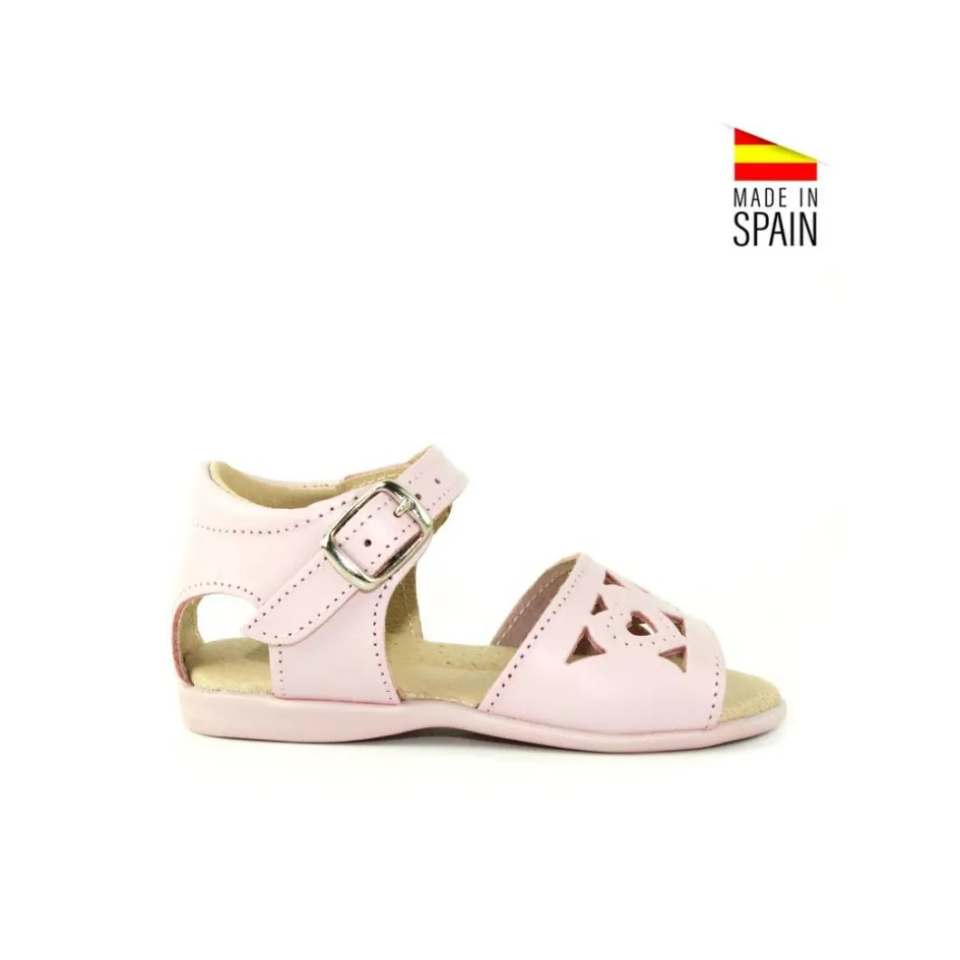 SANDALIA CORAZÓN 5014 ROSA
