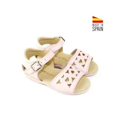 SANDALIA CORAZÓN 5014 ROSA