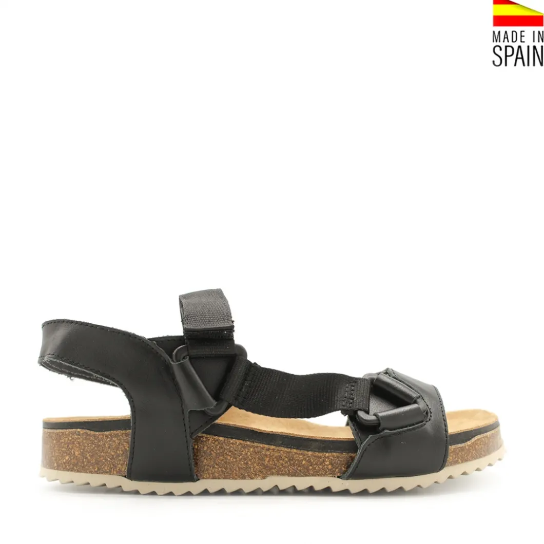 Sandalia deportiva bio negra
