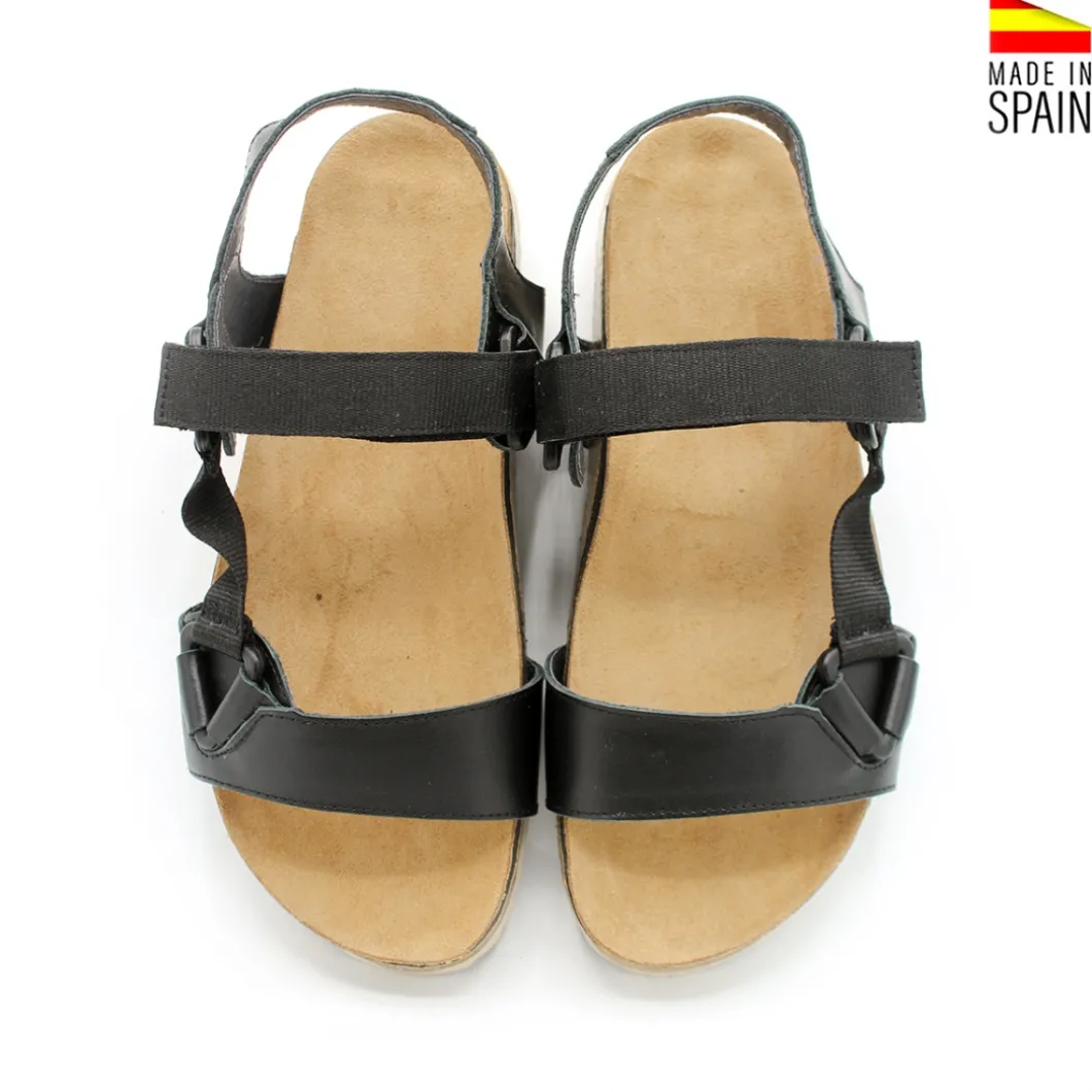 Sandalia deportiva bio negra