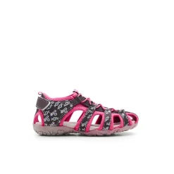 Sandalia flower 400121 fucsia