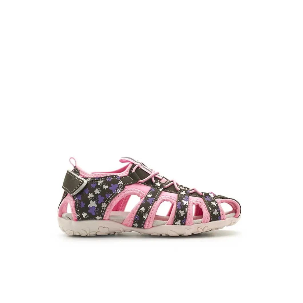 Sandalia flower 400121 rosa