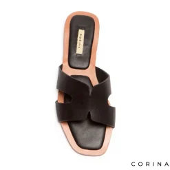 Sandalia H negra corina