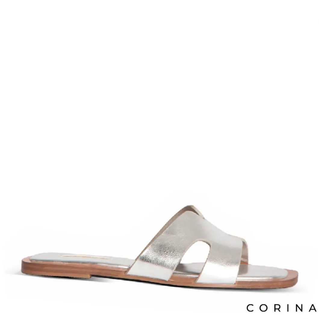 Sandalia H plata corina