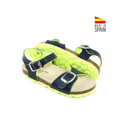 SANDALIA NAVIA MARINO/AMARILLO