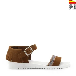 SANDALIA NIÑA APACHE CAMEL