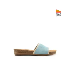Sandalia pala bio azul celeste