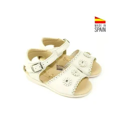 SANDALIA PIEL 5001 BEIGE
