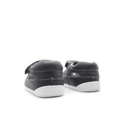 Sandalia piel barefoot azul marino