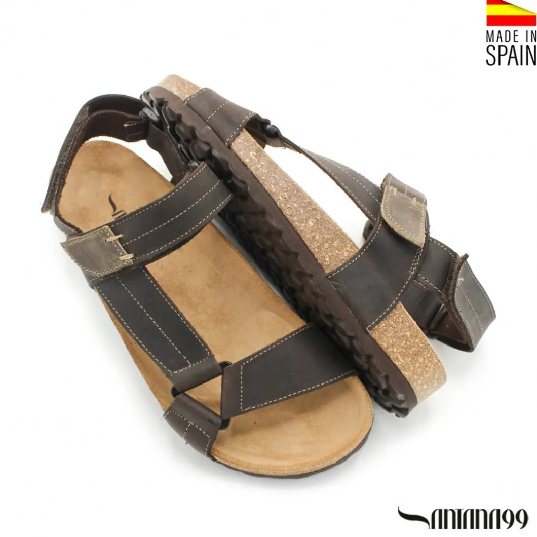 Sandalia piel bio orishas cuero