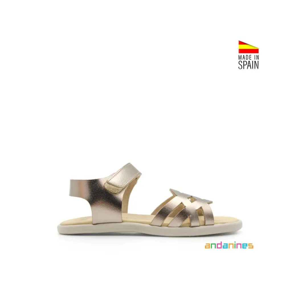 Sandalia piel cava Andanines