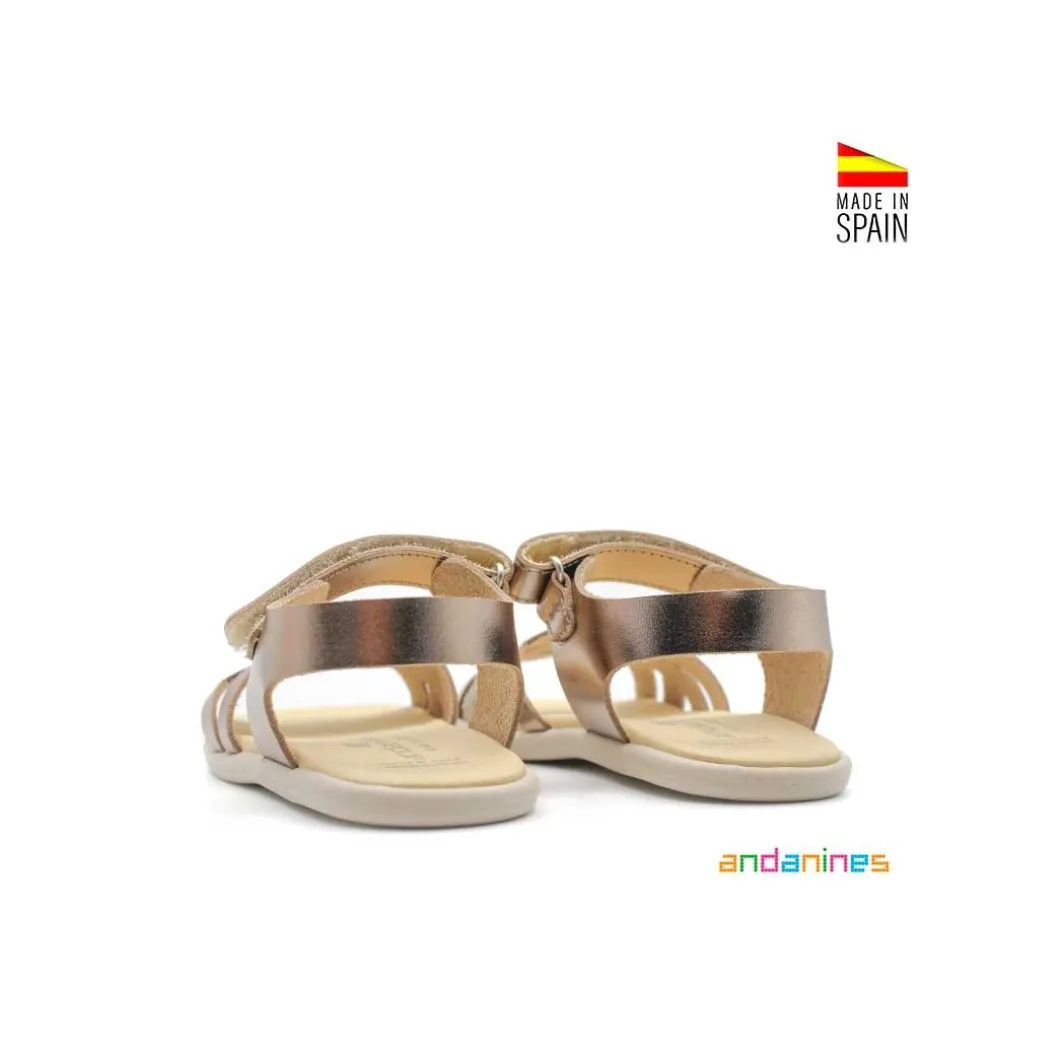 Sandalia piel cava Andanines