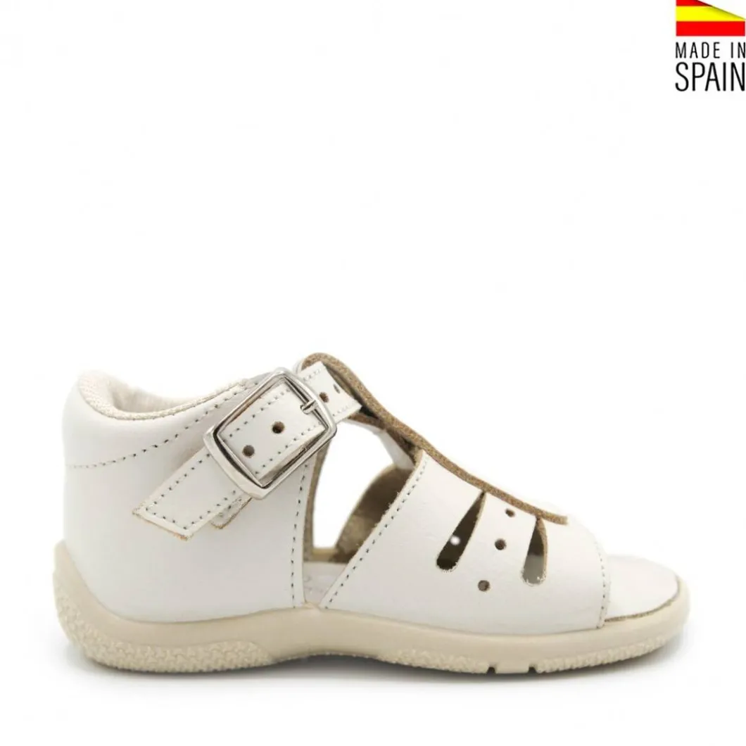 SANDALIA PIEL MARIO BEIGE