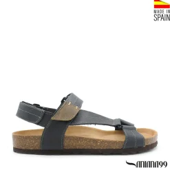 SANDALIA PIEL ORISHAS MARINO