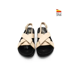 SANDALIA PLANA SOMECHIC BEIGE