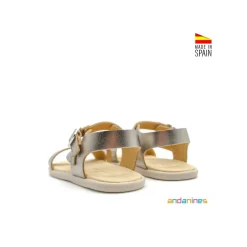 Sandalia plomo Andanines