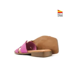 Sandalia slim H fucsia