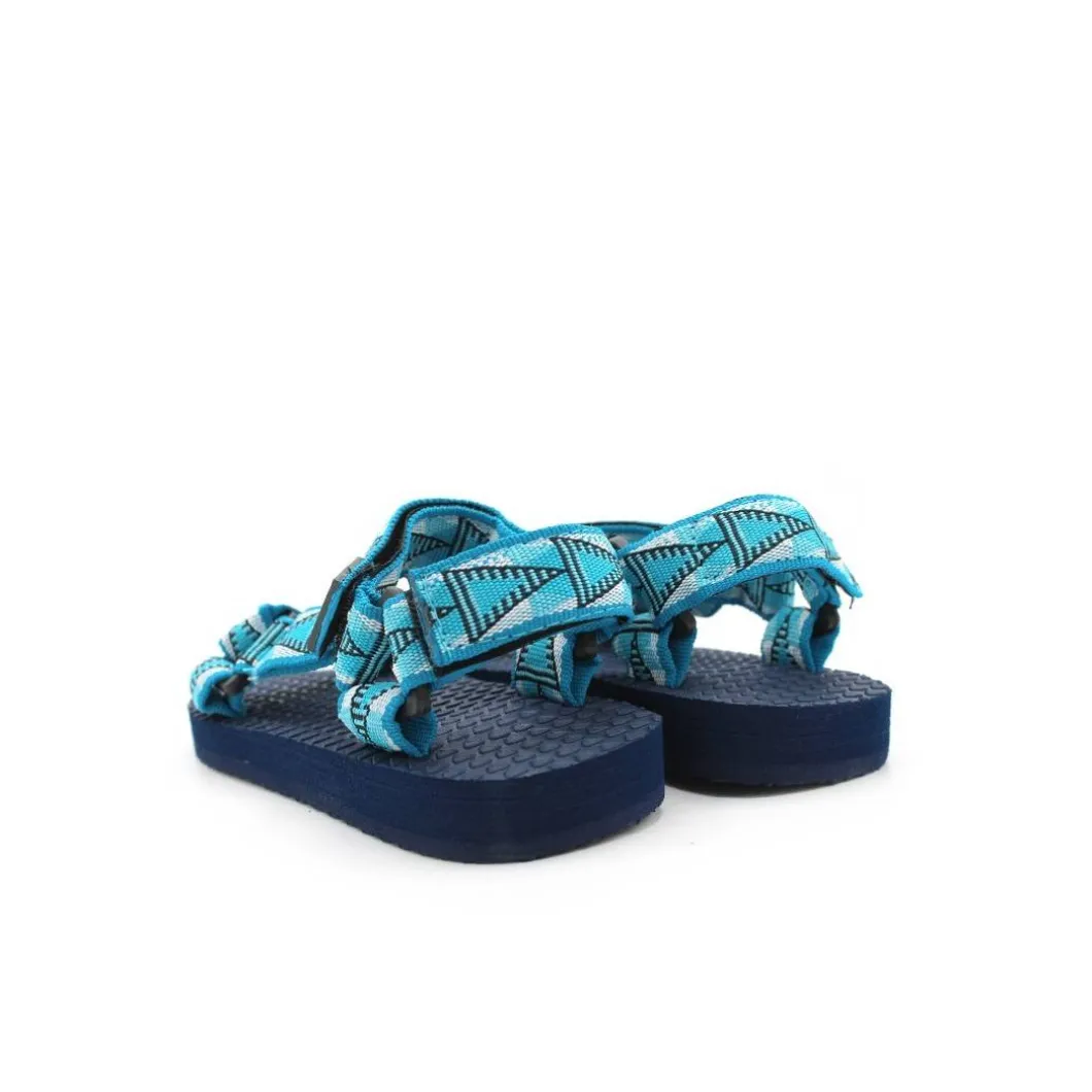 Sandalia sport infantil azul