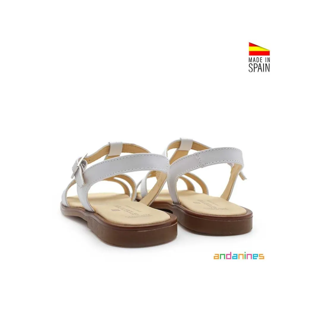Sandalia tears blanca